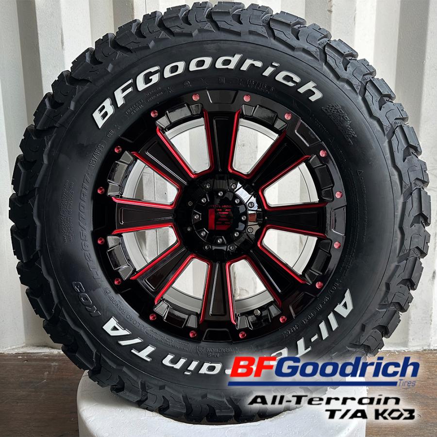 BFグッドリッチ レッド LEXXEL DeathRock プラド サーフ FJ H3 