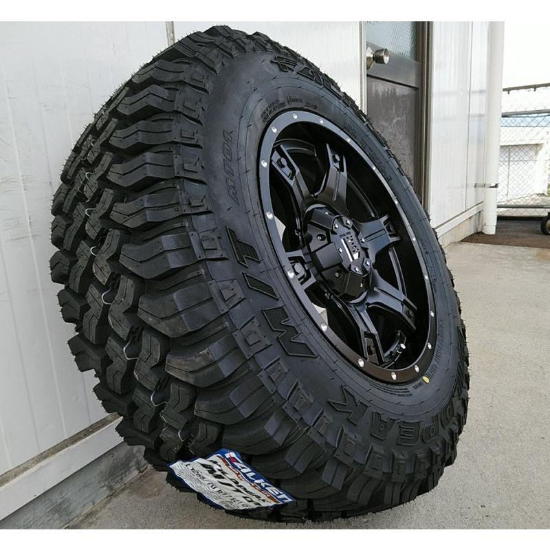 廃盤 特価 ファルケン WILDPEAK MT01 265/70R17 タイヤホイール 新品4