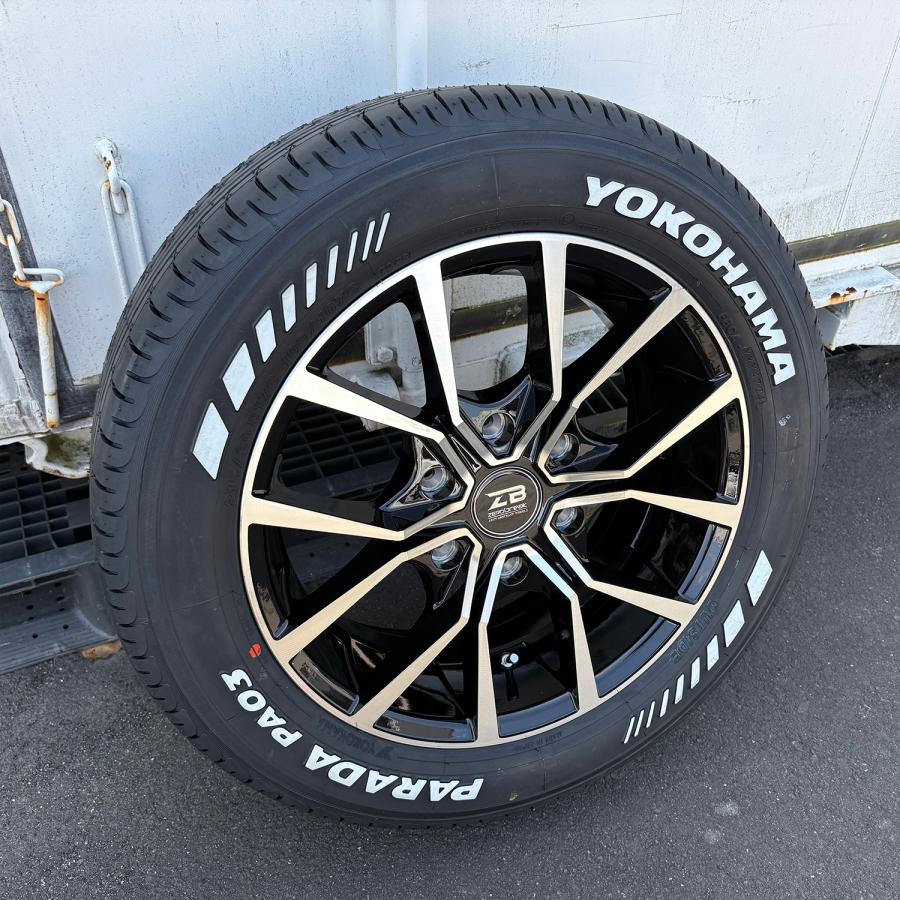 YOKOHAMA PARADA PA03 16インチタイヤ4本セット PARADA 【新品4本セット】200系ハイエース YOKOHAMA PA03 215/65R16