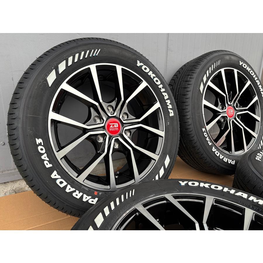PARADA 【車検対応新品4本セット】200系ハイエース サマータイヤ