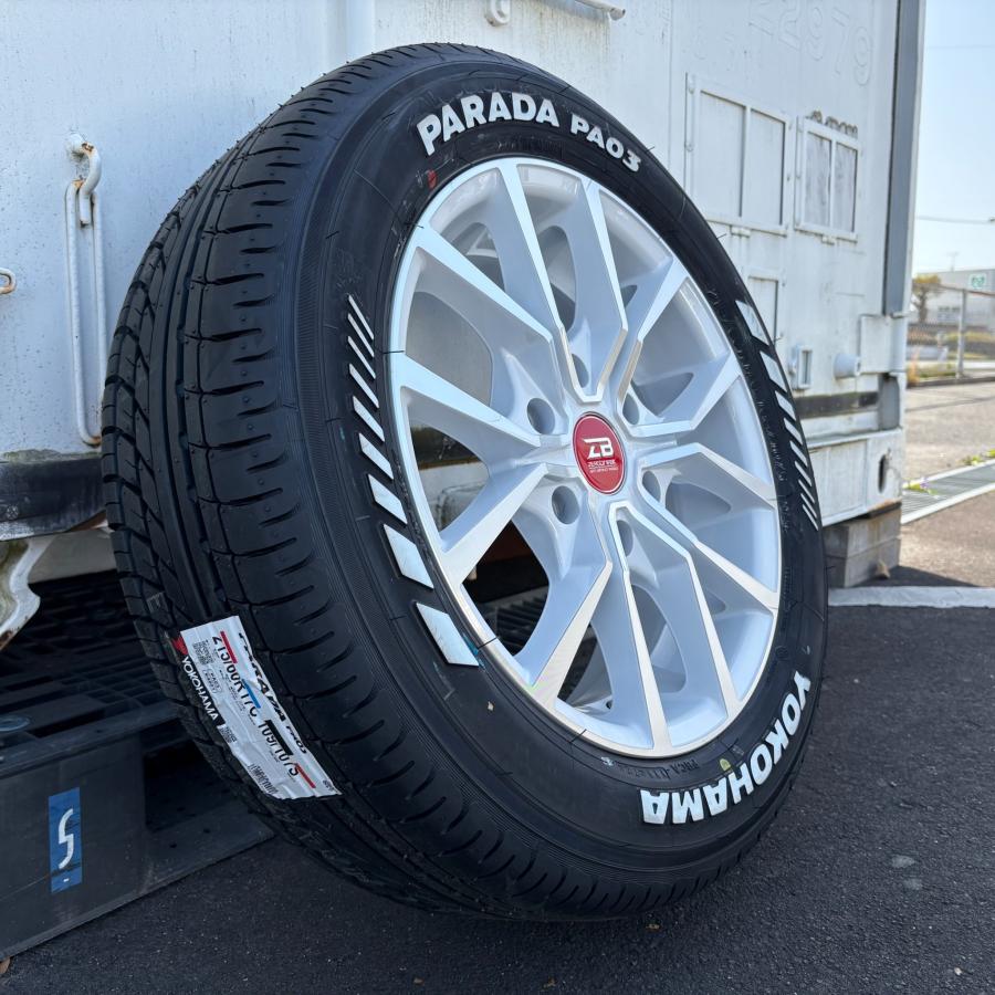 PARADA 【新品4本セット】車検対応 200系ハイエース ゼロブレイク