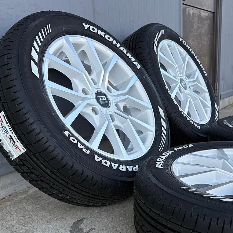 PARADA 【新品4本セット】車検対応 200系ハイエース ゼロブレイク