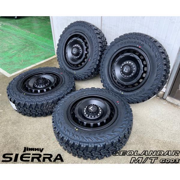 タイヤホイール4本セット！！ジムニー シエラ 16インチ LEXXEL SwaGGer 