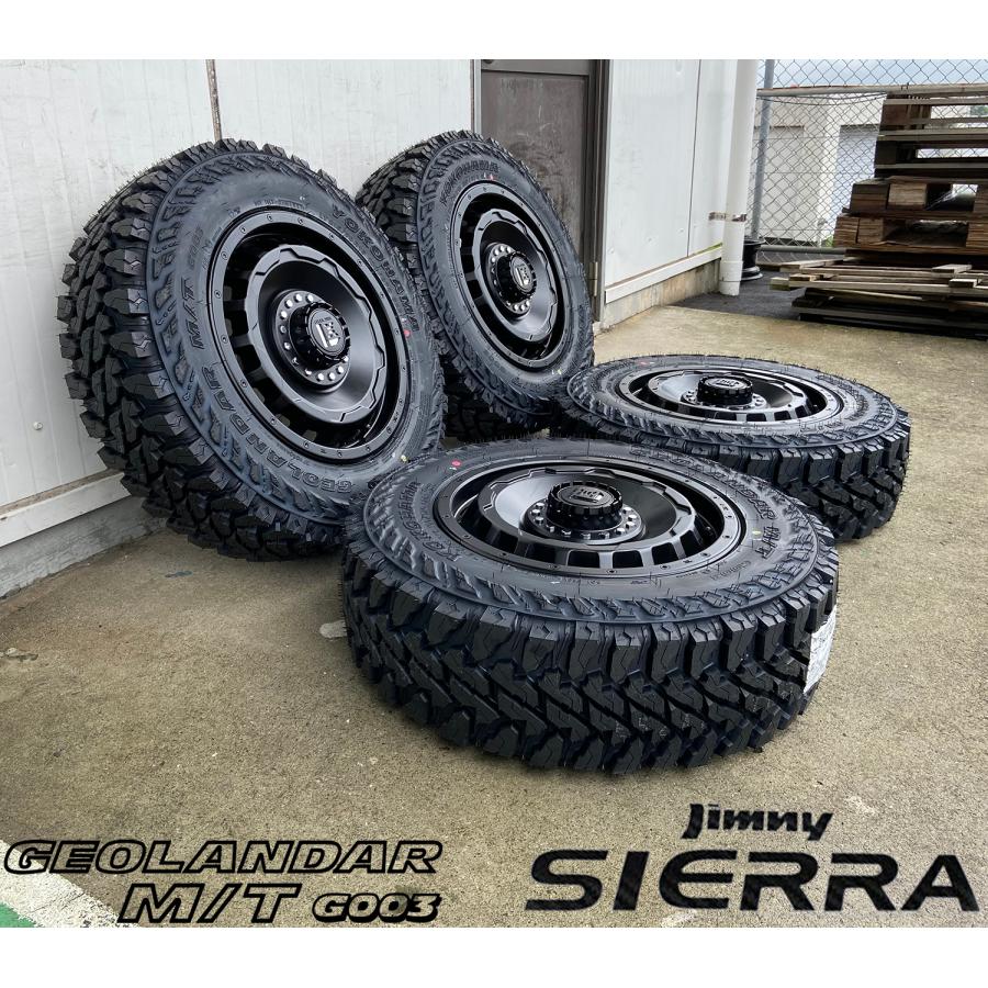 GEOLANDAR タイヤホイール4本セット！！ジムニー シエラ 16インチ