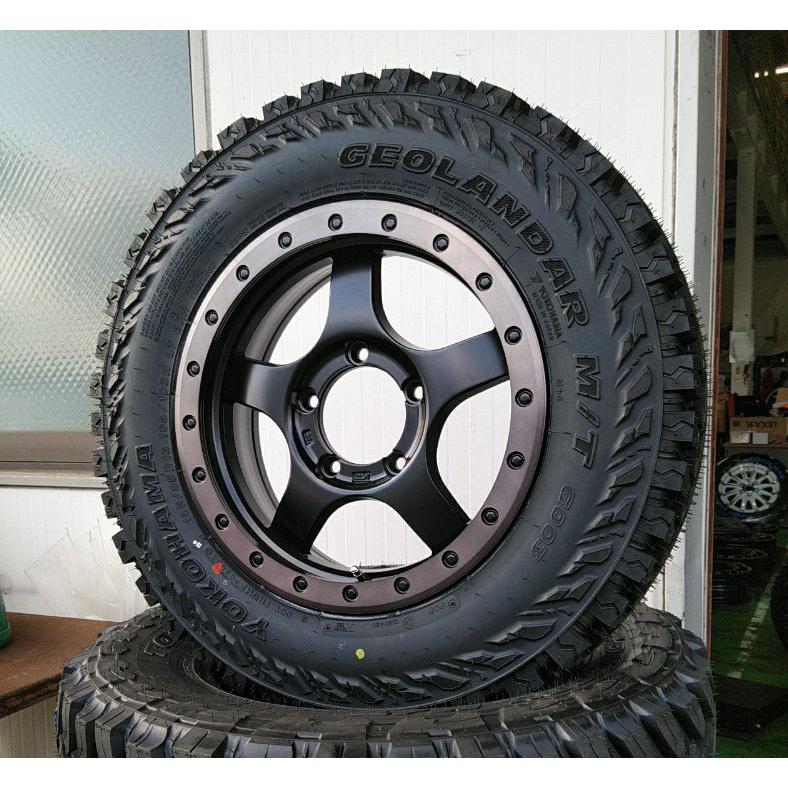 YOKOHAMA GEOLANDAR M/T G003 16インチ　jb64にて GEOLANDAR ヨコハマ ジオランダー MT G003 16インチ 5.5J +20