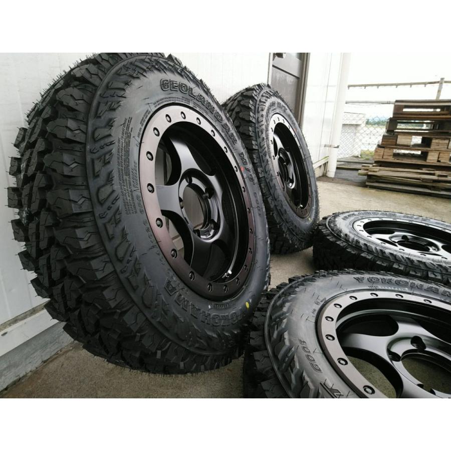 ヨコハマジオランダーM/Tセットマッドタイヤ185/85R16ジムニー GEOLANDAR ヨコハマ ジオランダー M/T G003 185/85R16 105/103 LT