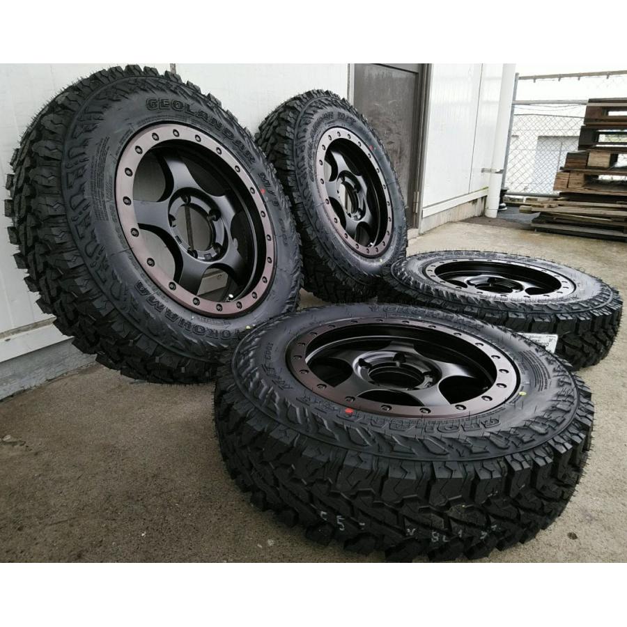 GEOLANDAR 【新品/4本セット】 ジムニー 夏タイヤ ホイールセット 185