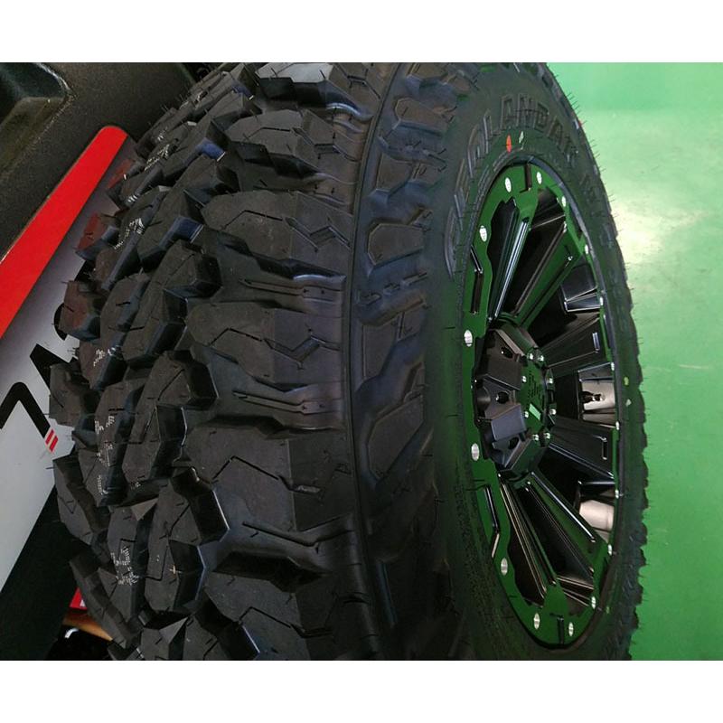 GEOLANDAR プラド ハイラックス サーフ タイヤホイールセット 17インチ