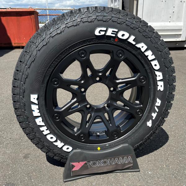 GEOLANDAR 【新品4本】ジムニー タイヤホイールセット ヨコハマ 