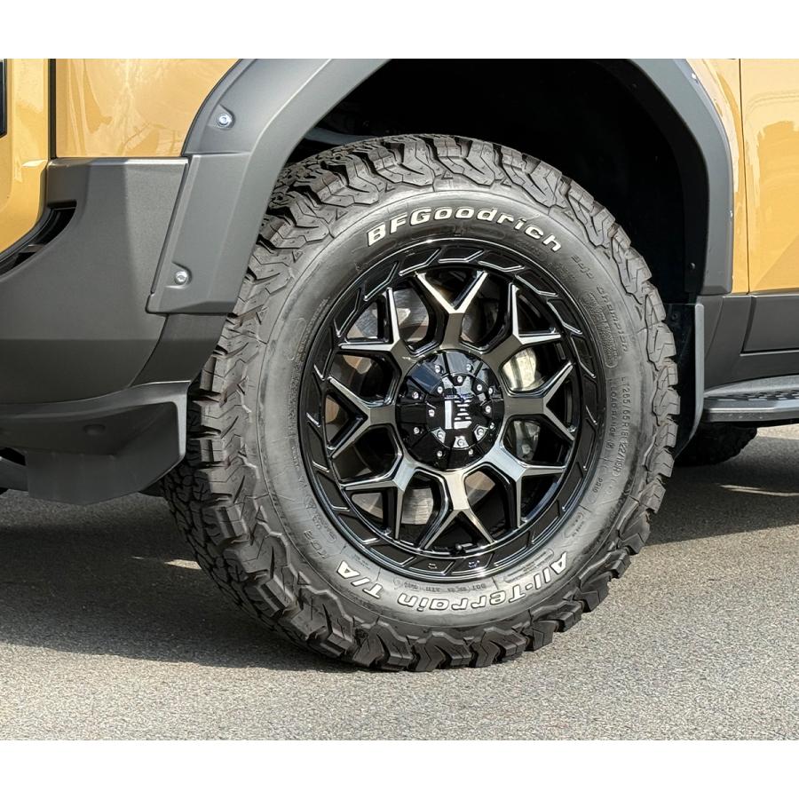 ランクル　グッドリッチホワイトレター　18インチ 275/70R18でマッシヴに！ランクル250にデルタフォース オーバル+BF