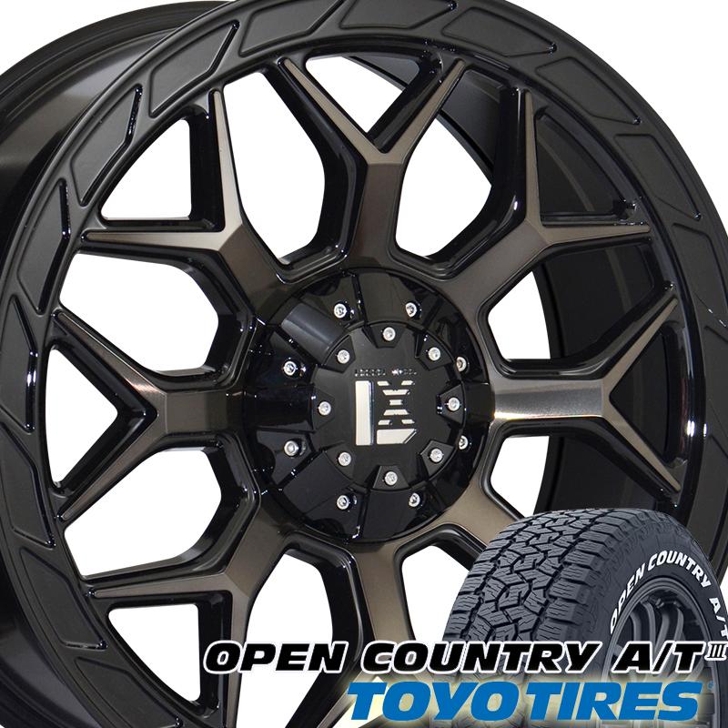 Alcion 20インチホイール XF OFFROAD XF222 20x10J タンドラ セコイア ランクル100 ランクル200