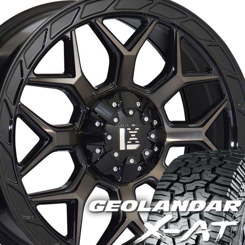 GEOLANDAR JL JK ラングラー 18インチ LEXXEL InFerno ヨコハマ