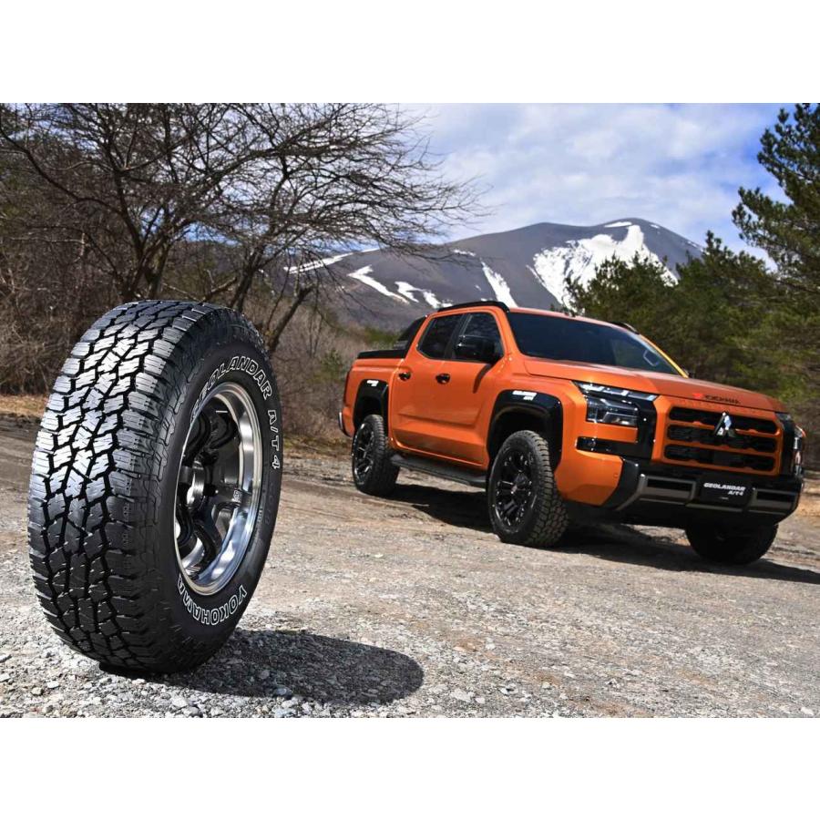 GEOLANDAR - JL JK ラングラー 18in LEXXEL InFerno ヨコハマ ジオランダー AT4 G018 285/65R18 275/65R18 爆買