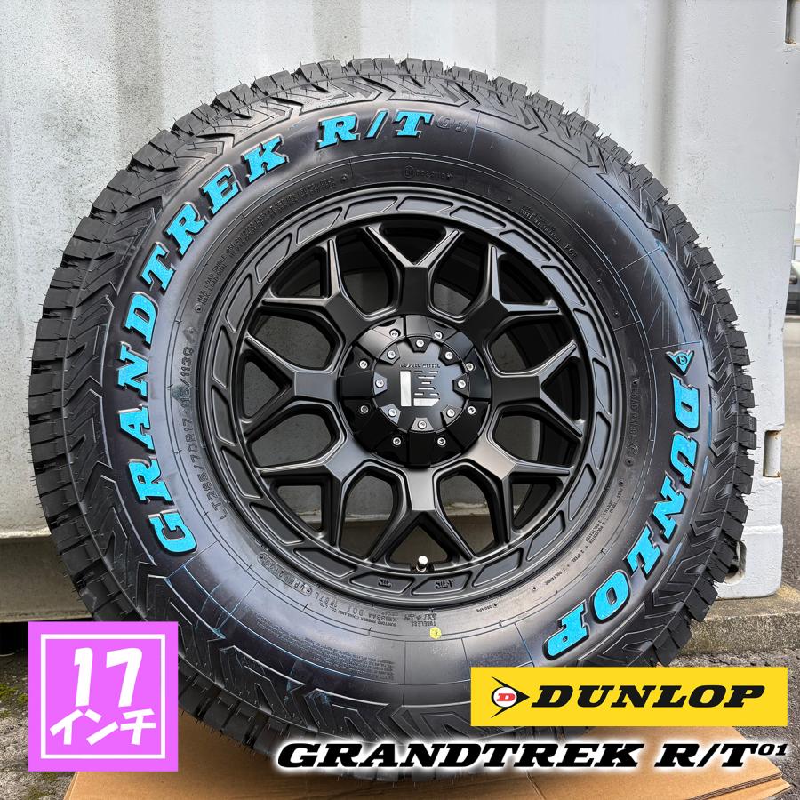 GRANDTREK 【新品4本セット】プラド ハイラックス パジェロ トライトン 17インチ レクセル インフェルノ ダンロップ グラント ...