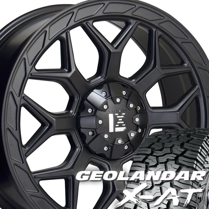 GEOLANDAR JL JK ラングラー 18インチ LEXXEL InFerno ヨコハマ