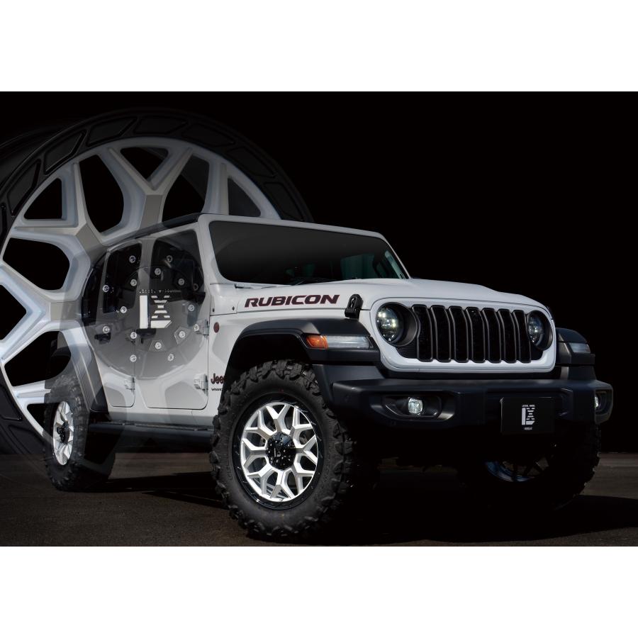 GRANDTREK JL JK ラングラー 17インチ LEXXEL InFerno ダンロップ