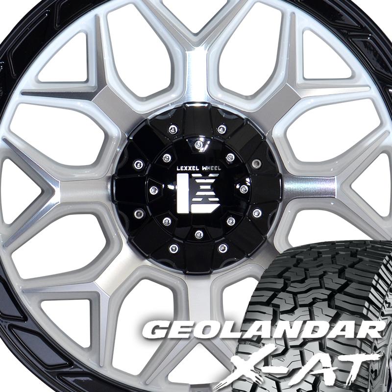 GEOLANDAR JL JK ラングラー 18インチ LEXXEL InFerno ヨコハマ