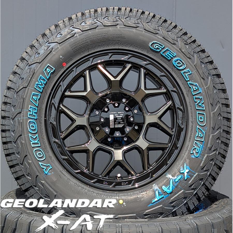 GEOLANDAR デリカD5 カローラクロス RAV4 CX5 16インチ LEXXEL InFerno
