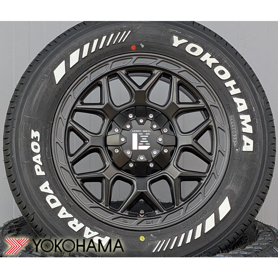 PARADA 即納 200系 ハイエース 新品 サマータイヤ YOKOHAMA PA03 215