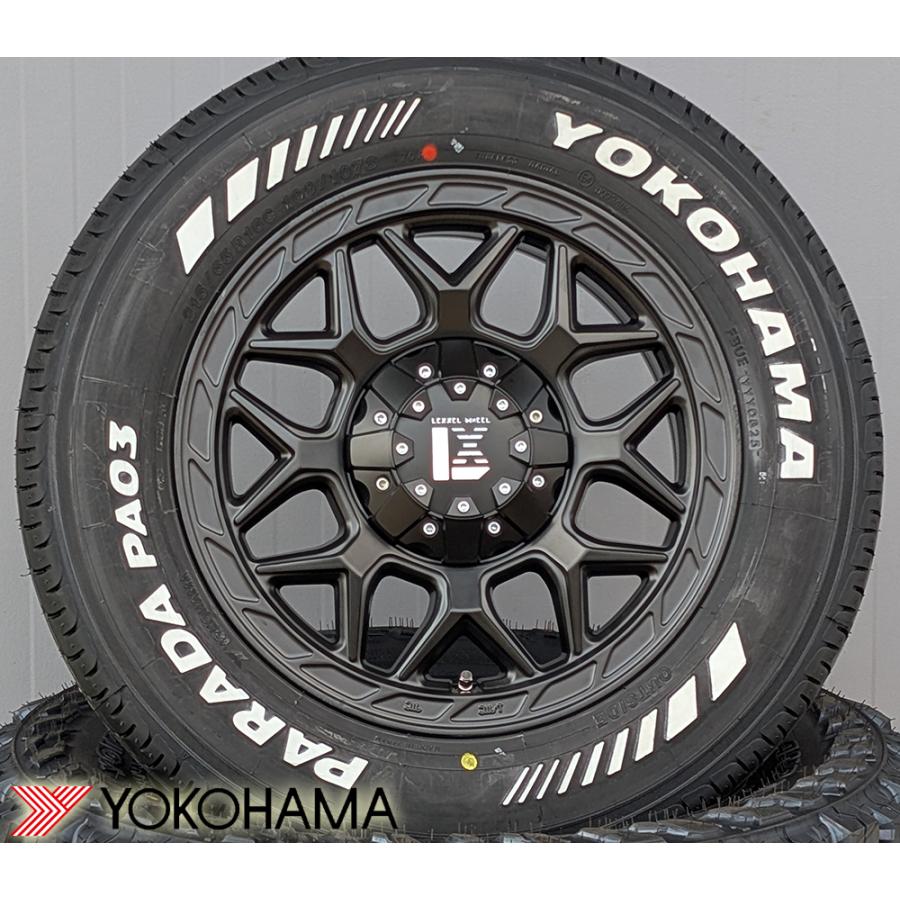 PARADA 即納 200系 ハイエース 新品 サマータイヤ YOKOHAMA PA03 215