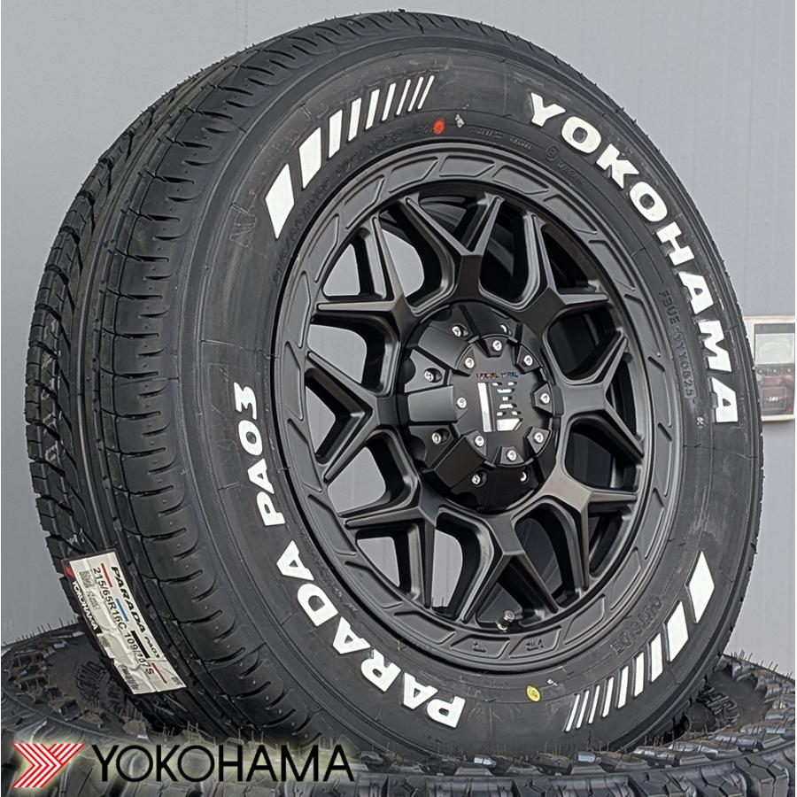 PARADA 即納 200系 ハイエース 新品 サマータイヤ YOKOHAMA PA03 215
