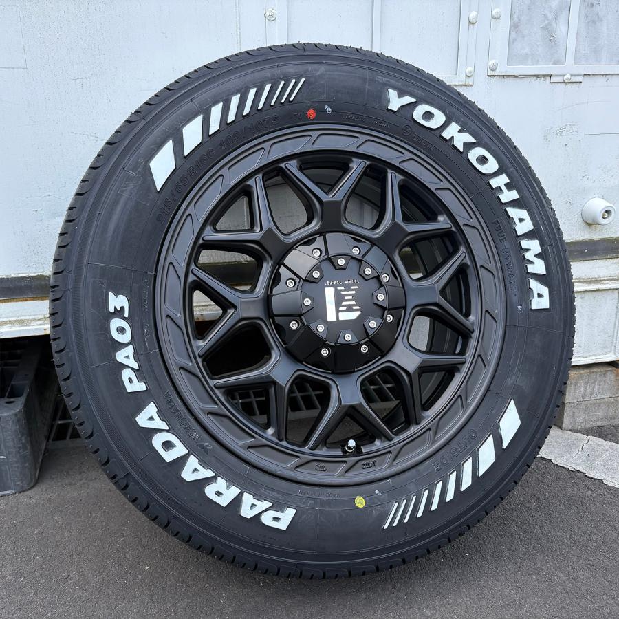 PARADA 車検対応 200系 ハイエース 新品 サマータイヤ ヨコハマ パラダ