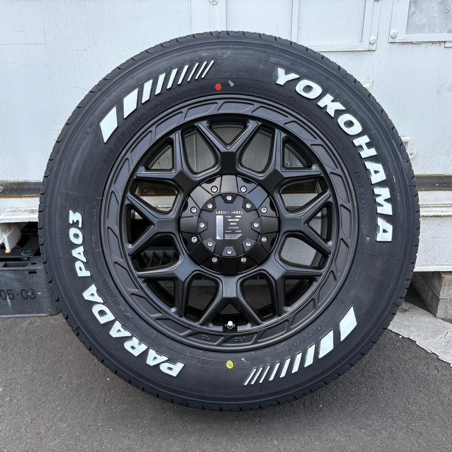 PARADA 新作ホイール 車検対応 200系 ハイエース 新品 ヨコハマ パラダ