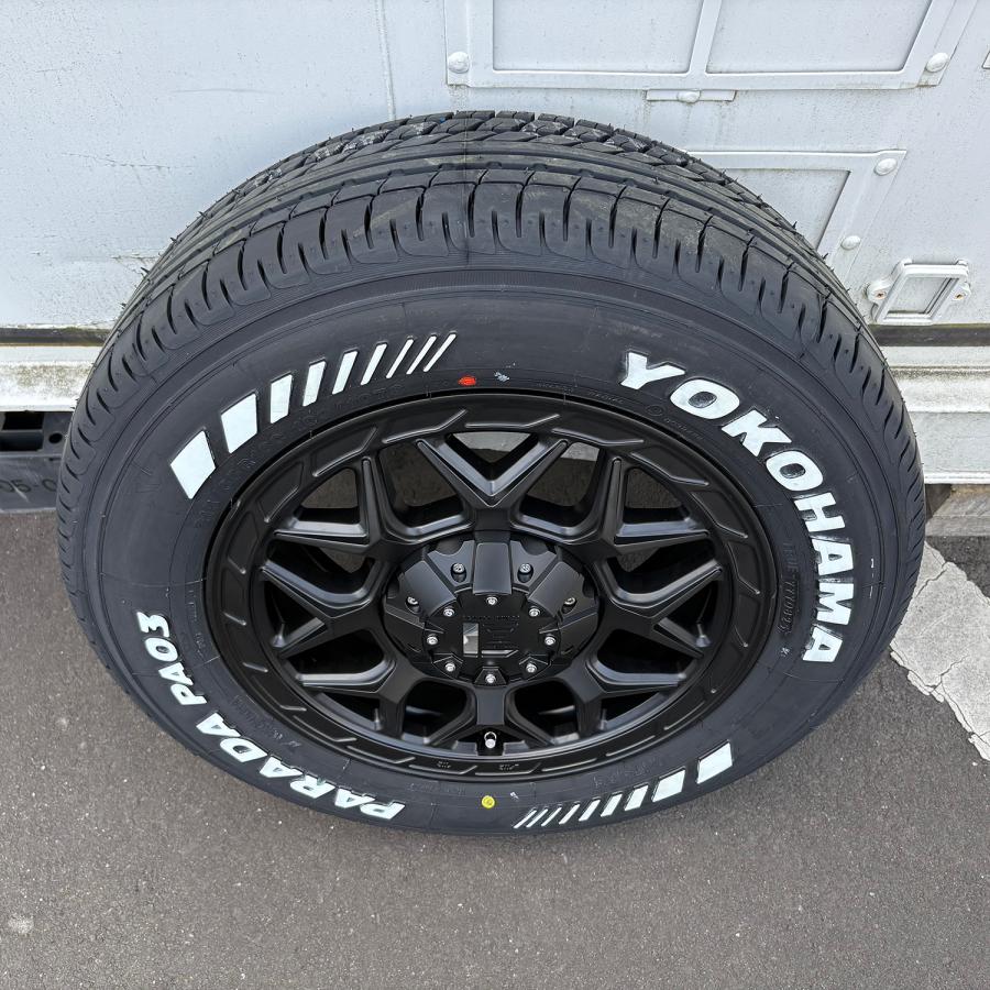 PARADA 新作ホイール 車検対応 200系 ハイエース 新品 ヨコハマ パラダ