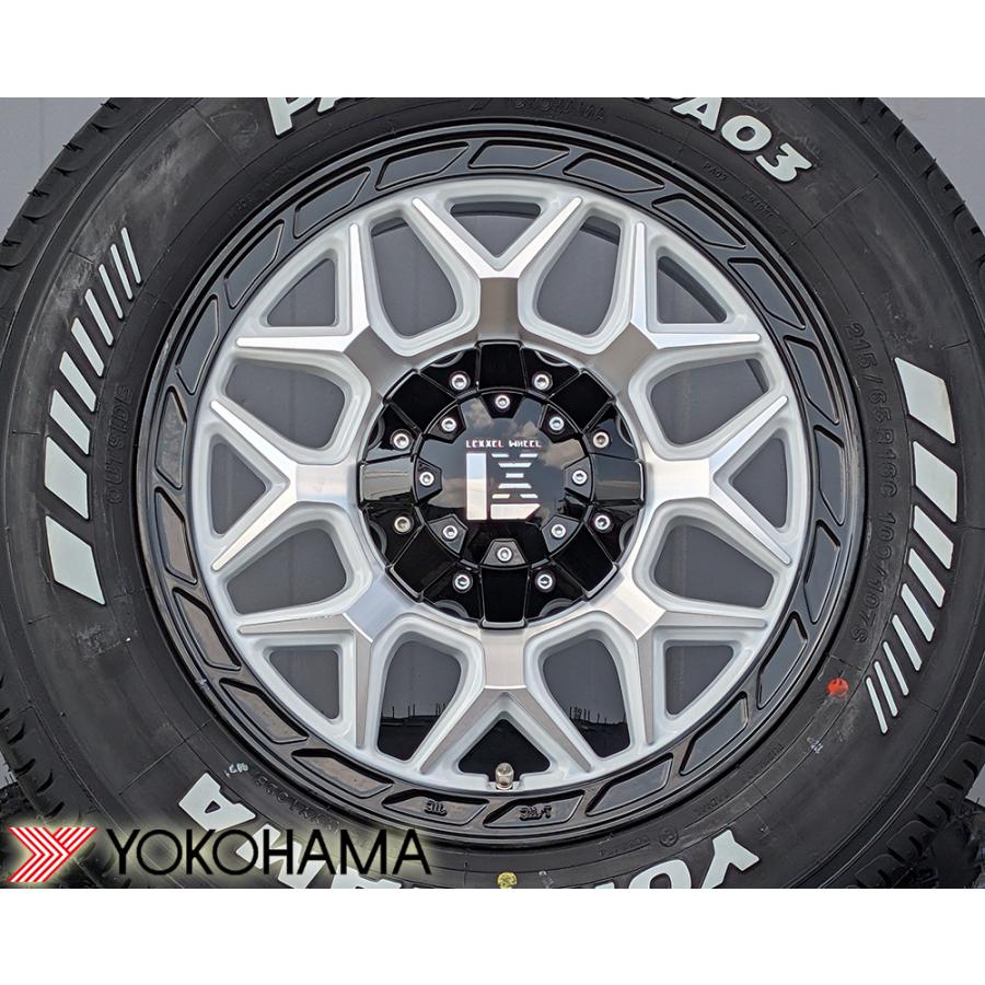 PARADA 200系 ハイエース 新品 サマータイヤ YOKOHAMA PA03 215/65R16 