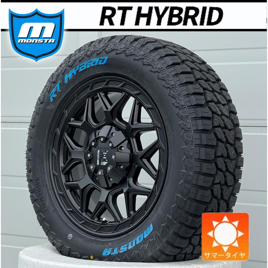 MONSTA TYRES 【新品4本】200系ハイエース レジアスエース｜車検対応