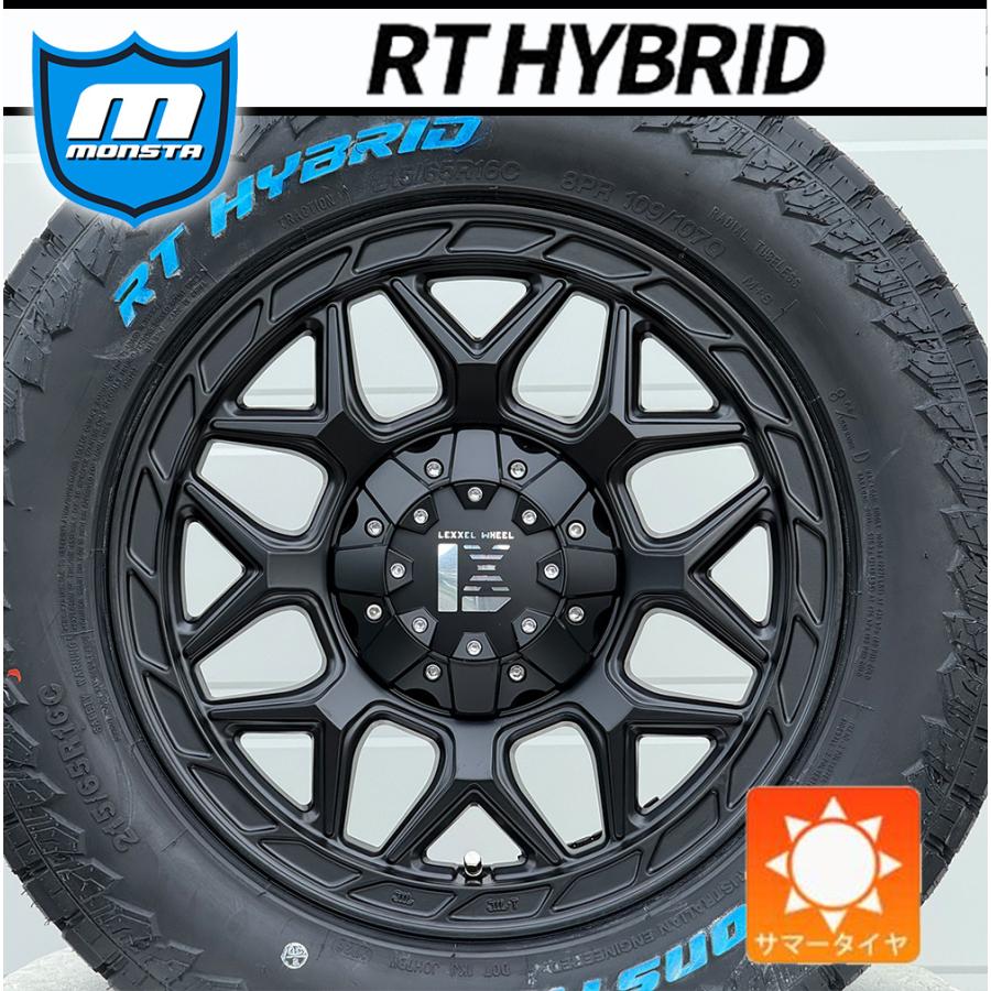 MONSTA TYRES 【新品4本】200系ハイエース レジアスエース｜車検対応