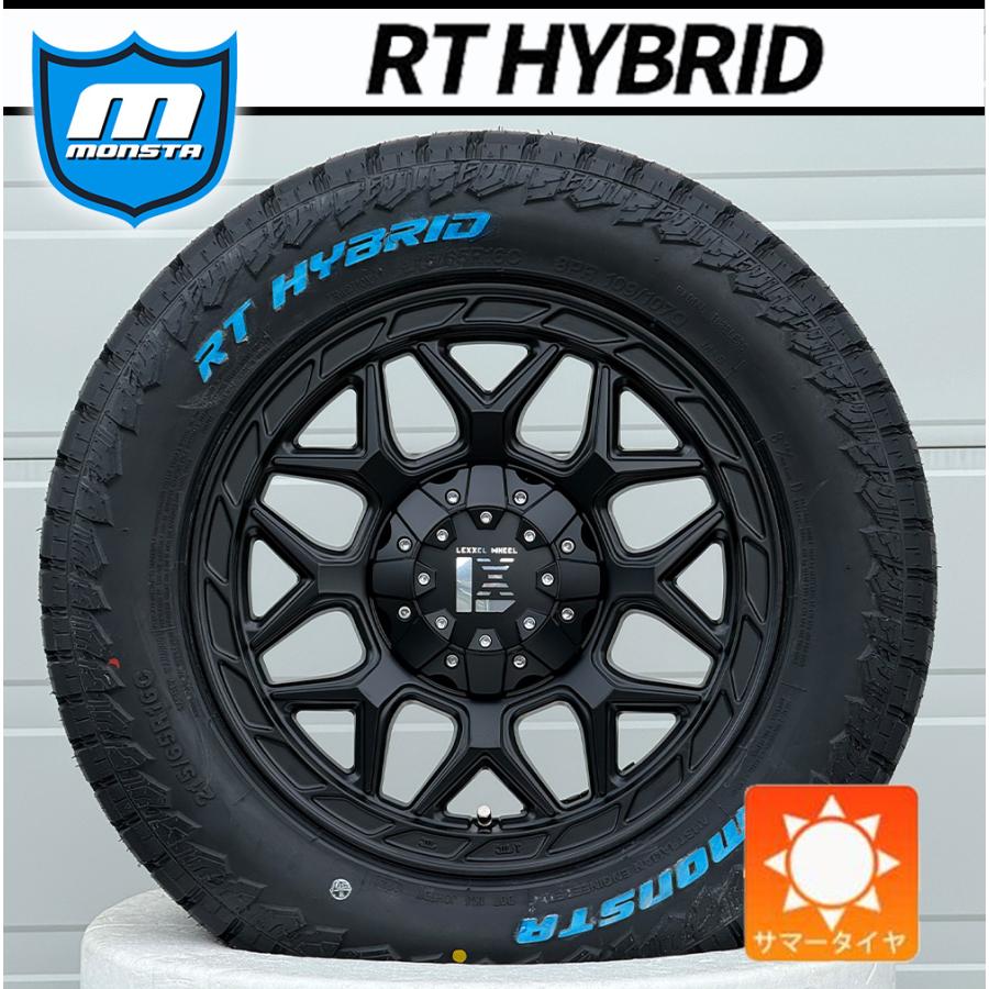 MONSTA TYRES 【新品4本】200系ハイエース レジアスエース｜車検対応