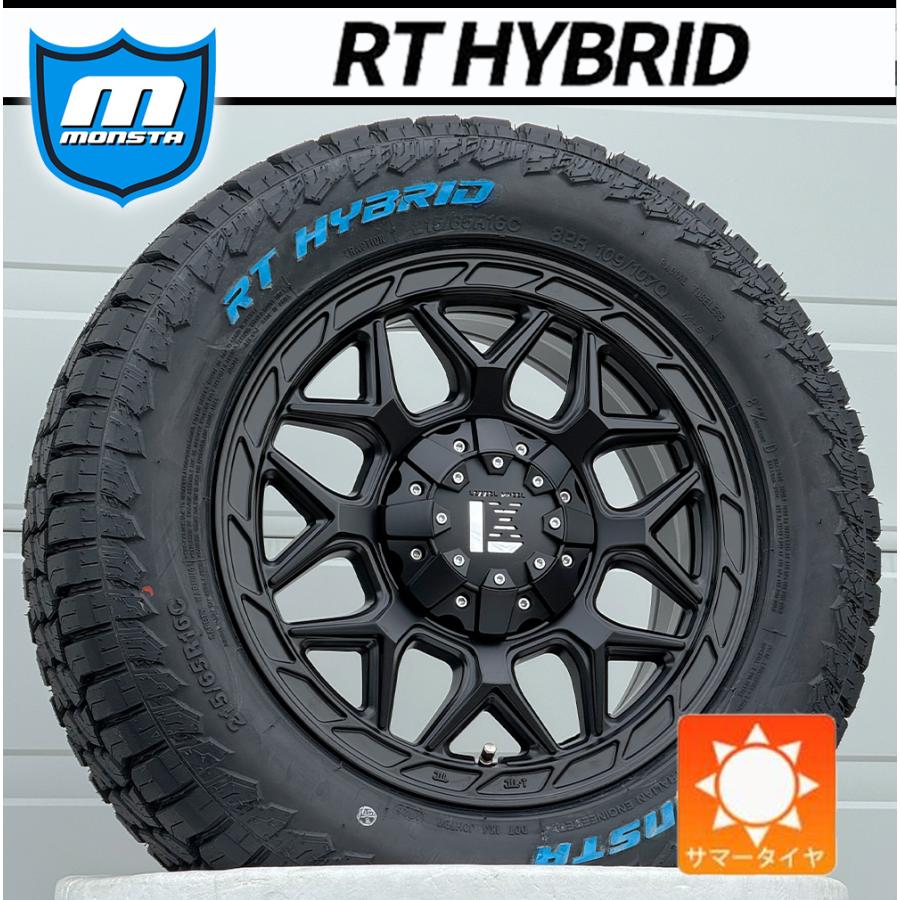 MONSTA TYRES 【新品4本】200系ハイエース レジアスエース｜車検対応