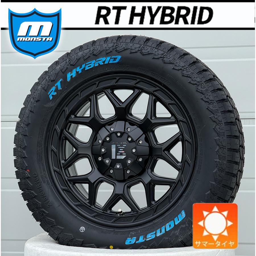 MONSTA TYRES 【新品4本】200系ハイエース レジアスエース｜車検対応