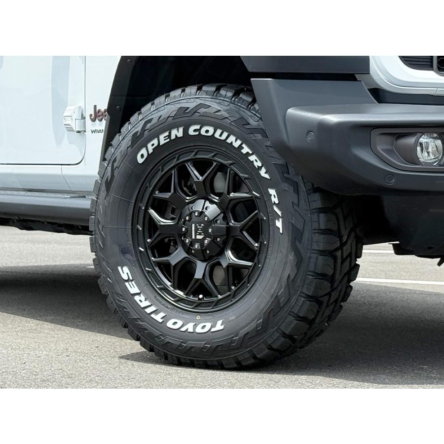 17インチ LEXXEL InFerno インフェルノ マットブラック 17x8.0+45