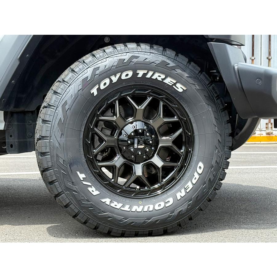 17インチ LEXXEL InFerno インフェルノ マットブラック 17x8.0+45