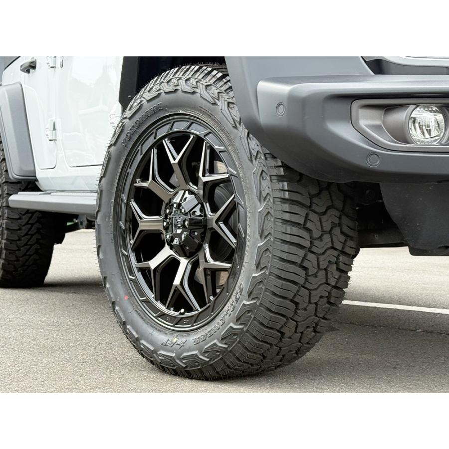 18インチ LEXXEL InFerno インフェルノ ブラッククリア 18x8.5+