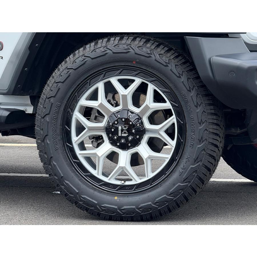 18インチ LEXXEL InFerno インフェルノ ホワイトマシニング 18x8