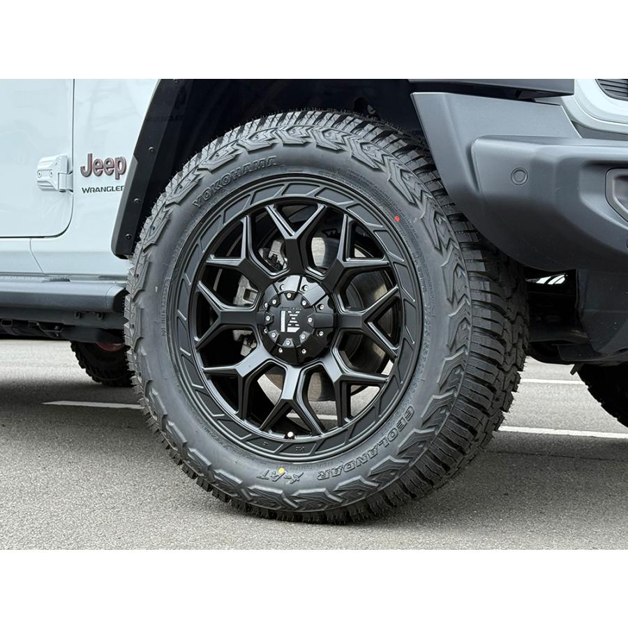 インフェルノX 18インチ LEXXEL InFerno インフェルノ ホワイトマシニング 18x8