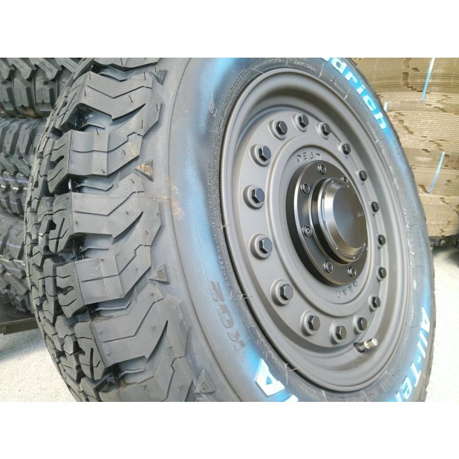 デリカ D5 エクストレイル タイヤ ホイールセット BF グッドリッチ オールテレーン KO2 225/70R16 ディーン コロラド｜wat｜04