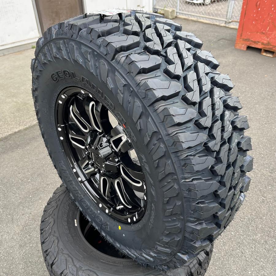 Yokohama M/T 17インチ タイヤ４本セット Amazon.co.jp: 4本セット YOKOHAMA GEOLANDAR X-MT G005 37