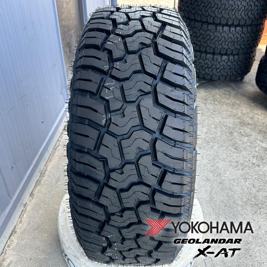 GEOLANDAR x-at LT285/55R20 オフロードタイヤ1 Yokohama Geolandar X-AT LT285/55R20/10 122/119Q BW All Season Tire