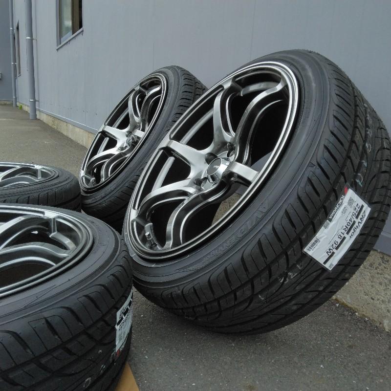 ヨコハマタイヤ（YOKOHAMA TIRE） 86 BRZ タイヤホイールセット 18