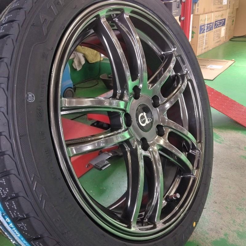 新品】スイフトスポーツ 夏タイヤ ホイール4本セット 195/45R17 特選