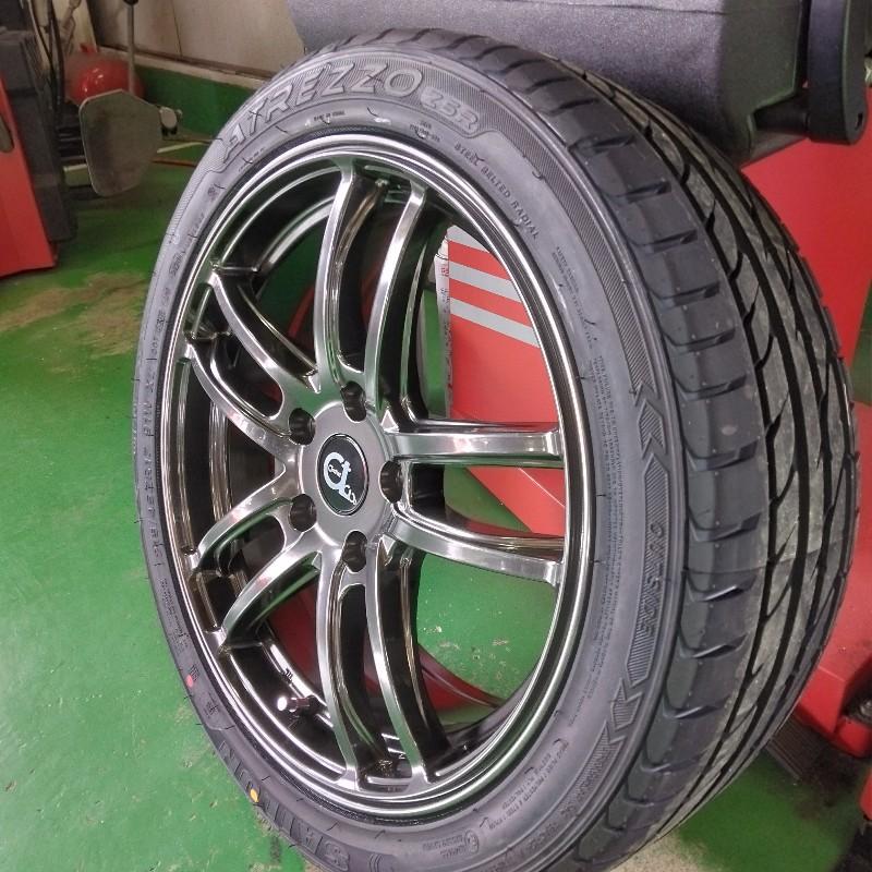 新品 17インチ タイヤ ホイールセット スイフトスポーツ(ZC33S 新品 17インチ タイヤ ホイールセット スイフトスポーツ(ZC33S