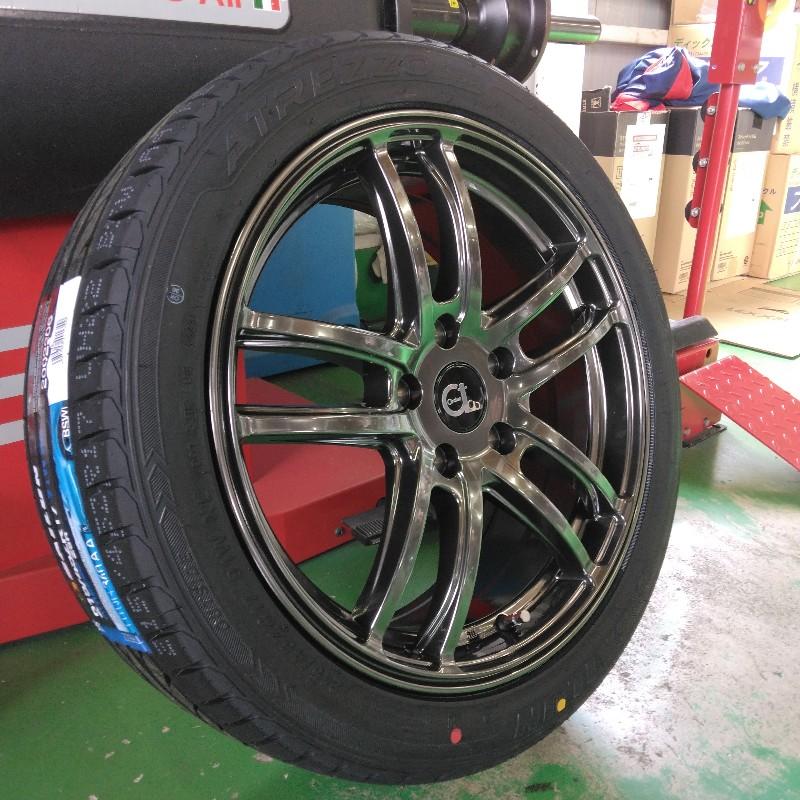 SWIFT スイフトスポーツ 人気 17インチ タイヤホイール 新品 4本セット 特選タイヤ 195/45R17 Archst アーチスト｜wat｜10