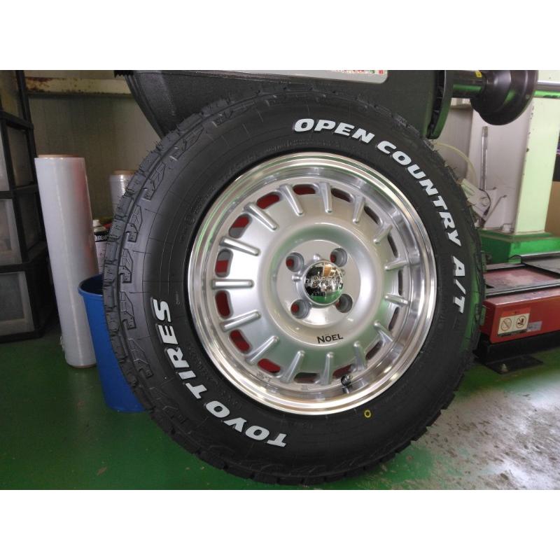 OPEN COUNTRY 日産 NV200 新品 タイヤホイール 4本セット TOYO