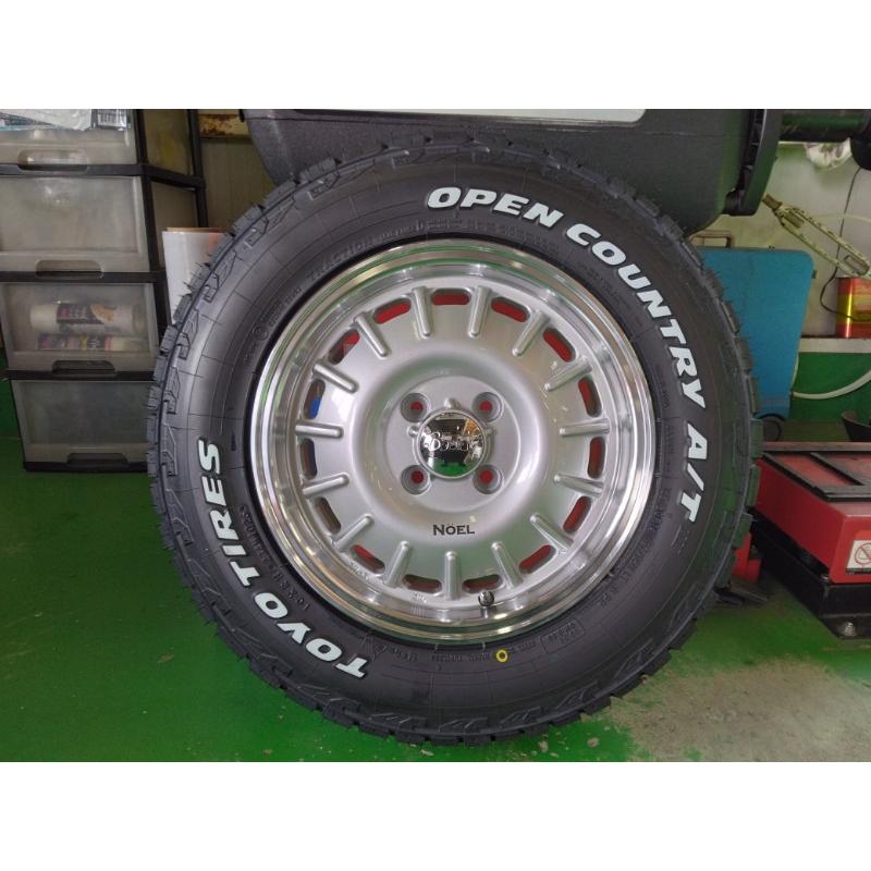 OPEN COUNTRY 新品 4本 プロボックス サクシード タイヤホイールセット