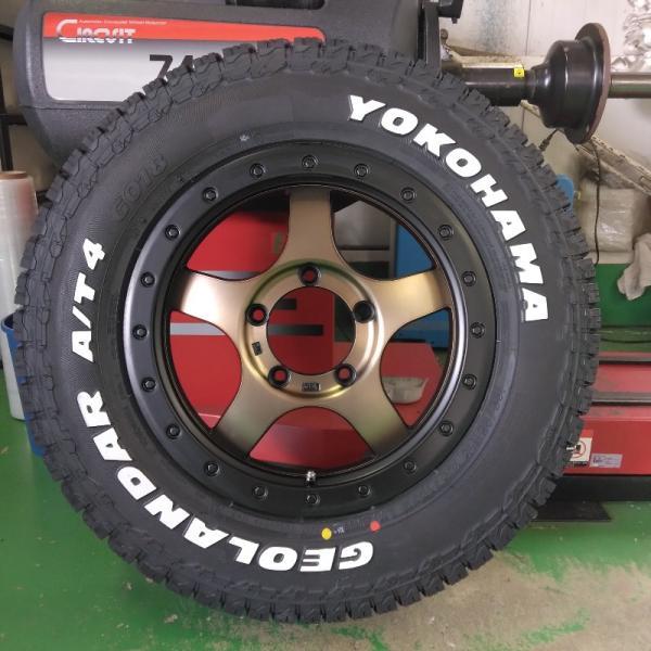 Yokohama Geolandar A/T-S 16インチタイヤ4本　ジムニー ヨコハマタイヤ（YOKOHAMA TIRE） ジムニー 新品 4本セット YOKOHAMA