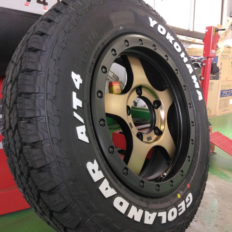 ヨコハマタイヤ（YOKOHAMA TIRE） 新品 4本セット ジムニー タイヤ